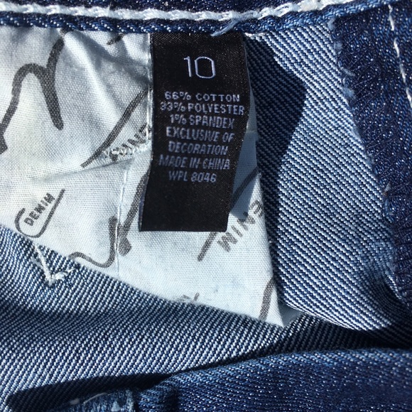 INC Denim Women's Regular Fit Bootleg Jeans - 10 - Picture 7 of 8